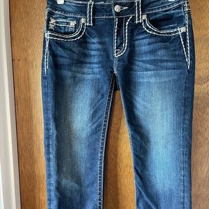 Miss Me Signature Cuffed Capri